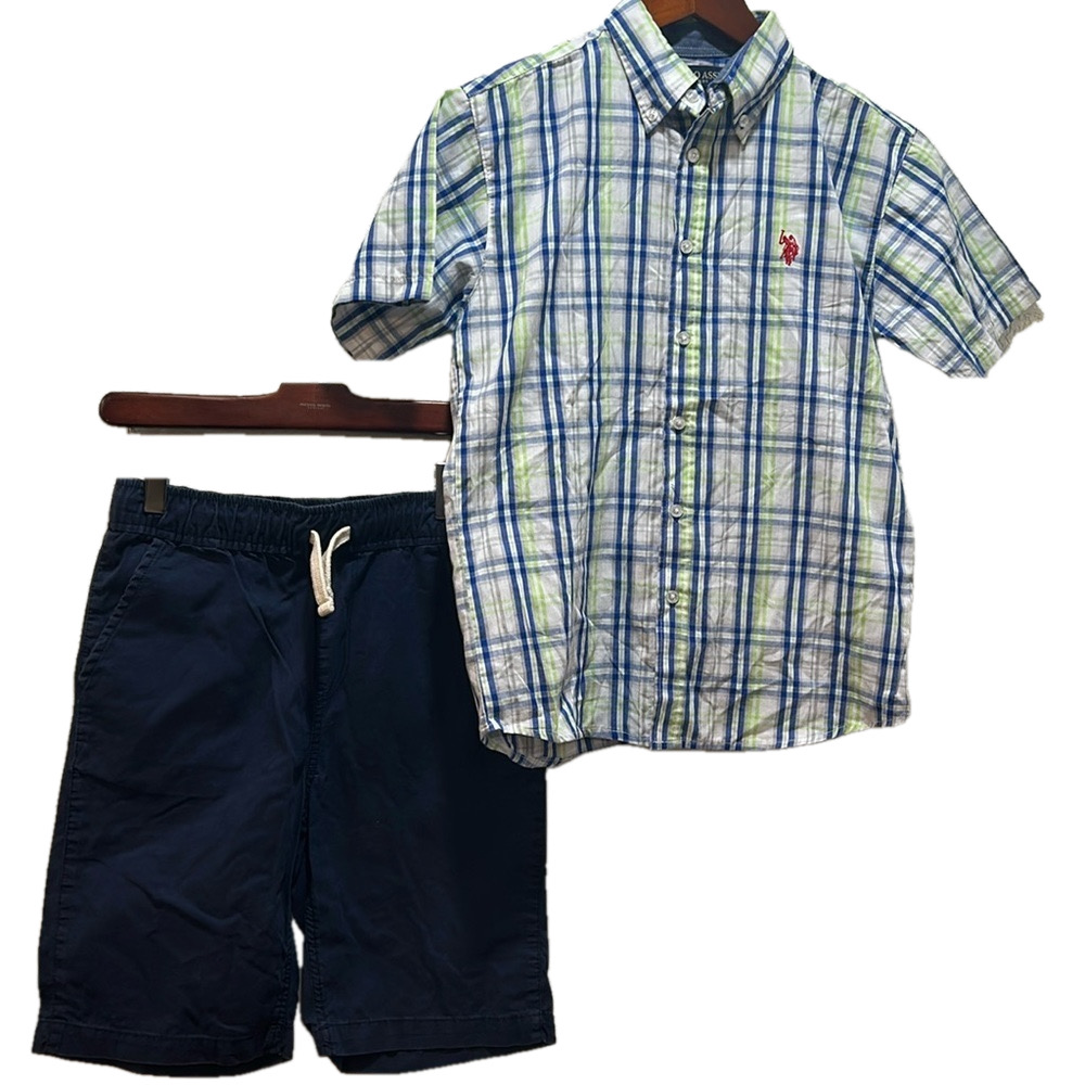 The Children’s place & U.S polo assn. SET boys size 12 GUC
